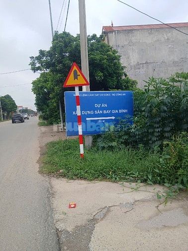 CC cần bán lô đất tại QL 17 Gia Bình Bắc Ninh cửa ngõ sân bay Quốc tế