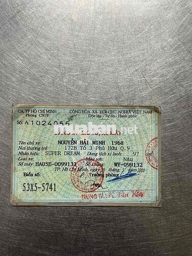 SUPER 98 TPHCM CÓ HỖ TRỢ GÓP OĐ CÓ GL ĐỖI XE