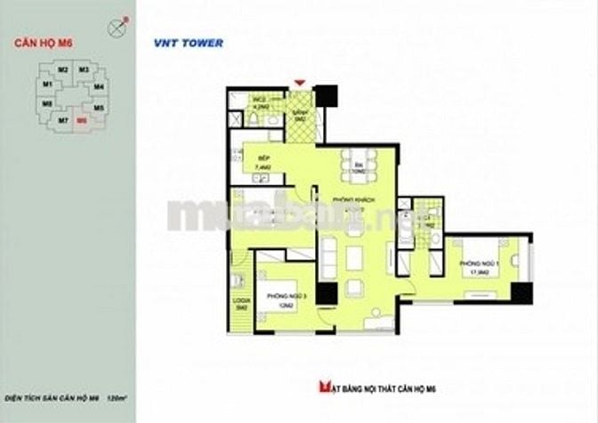 Chính chủ cần bán chung cư 96m2 - 2PN - VNT Tower - Ngã Tư Sở - HN