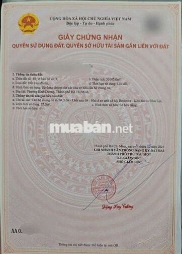 Nhà ở xã hội Hòa lợi, lầu 4 sổ hồng 100 triệu. Toàn quốc mua được