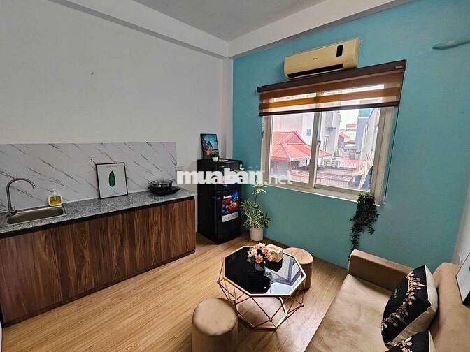 Bóc tem CCMN 1n1k 40m2 Full nội thất, cửa sổ thoáng tại Đào Tấn