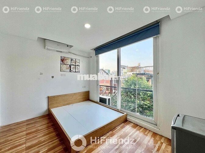 studio ở Lê văn thọ có cửa sổ lớn đường oto
