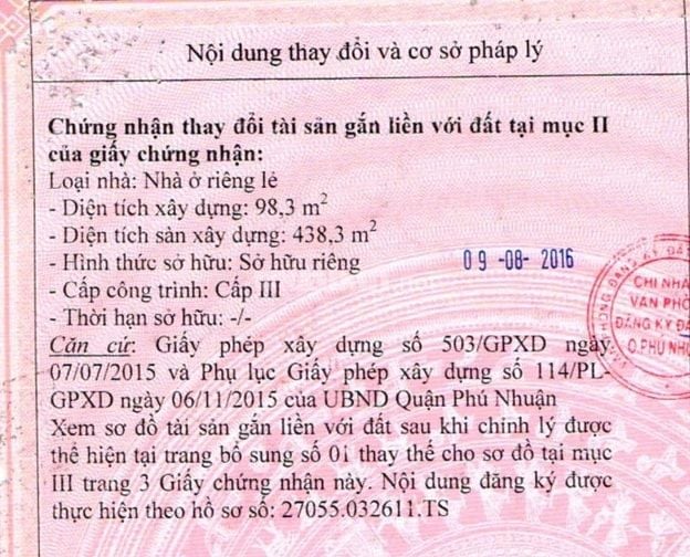 Cho Thuê Nhà Nguyên Căn 126b Phan Đăng Lưu, 5 tầng thang máy