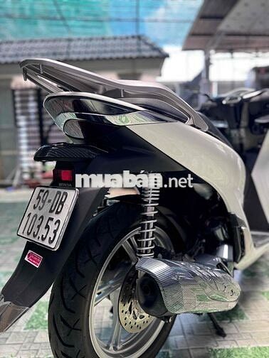 SH 160 ABS Trắng Đen 2024