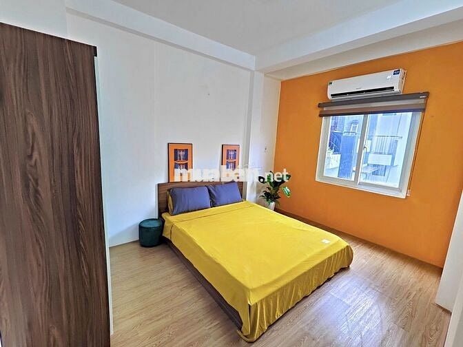 Chính chủ cho thuê 1N1K  35m2 c.sổ thoáng full đồ cơ bản trống sẵn, BĐ