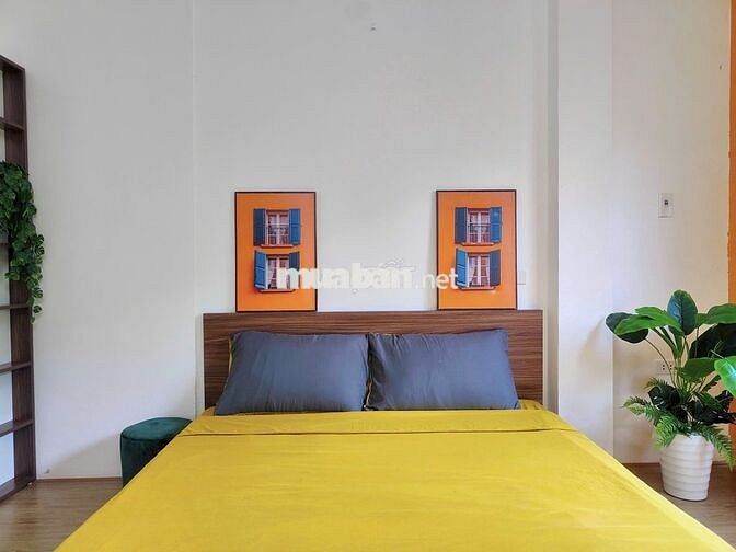 Chính chủ cho thuê 1N1K  35m2 c.sổ thoáng full đồ cơ bản trống sẵn, BĐ