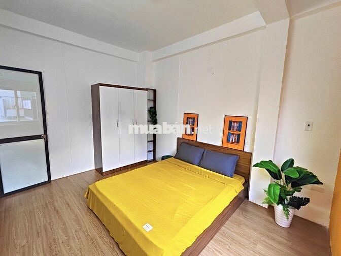 Chính chủ cho thuê 1N1K  35m2 c.sổ thoáng full đồ cơ bản trống sẵn, BĐ