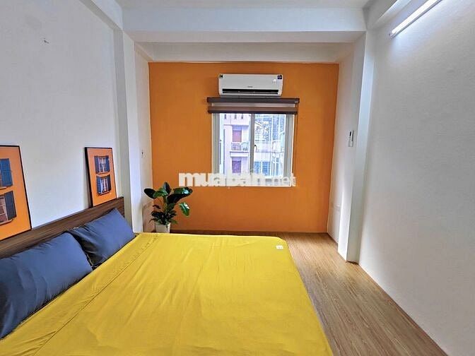 Chính chủ cho thuê 1N1K  35m2 c.sổ thoáng full đồ cơ bản trống sẵn, BĐ