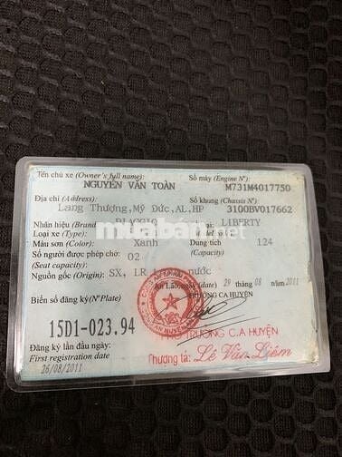 Bán xe liberty nguyên bản xe việt nam