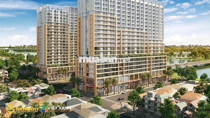 Giỏ hàng Spana ngày càng nóng trở lại,1 căn góc 2pn view sông mát mẻ.