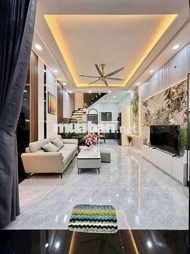 Bán nhà đẹp 55m2, 2 tầng, Lê Văn Thọ, P9, Gò Vấp, gần CV Làng Hoa