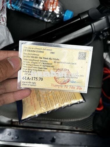 Xe Toyota Zace G 2000 GL 2000 - 200000 km