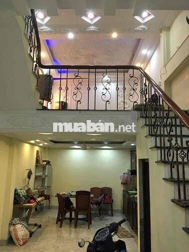 bán nhà 3 tầng sổ đỏ chính chủ ngõ 2 đường cầu bươu, ô tô đỗ cửa