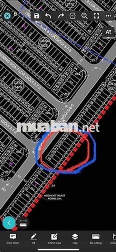 Bán 5 nền liền kề đường Trần Minh Sơn Khu đại học y dược Tp. Cần Thơ