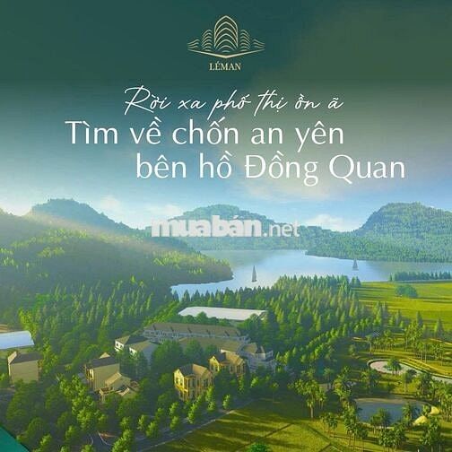 ĐẤT SỔ ĐỎ CHÍNH CHỦ 92.1M2 NGAY CẠNH HỒ ĐỒNG QUAN ĐẤT SỔ ĐỎ CHÍNH CHỦ 92.1M2 NGAY CẠNH HỒ ĐỒNG QUAN