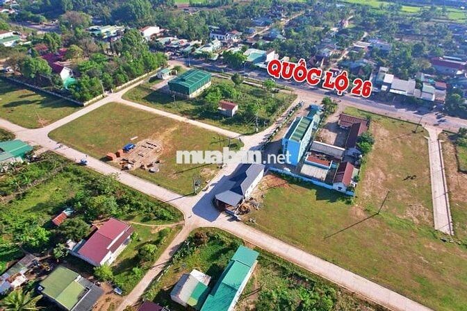Bán đất Full thổ cư – cách QL26 chỉ 300m, gần chợ, trường học, UBND xã