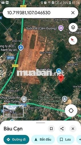 Bán đất mặt tiền Sân bay Long Thành