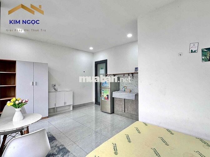 STUDIO BAN CÔNG - FULL NỘI THẤT - NGAY VƯỜN LÀI TÂN PHÚ