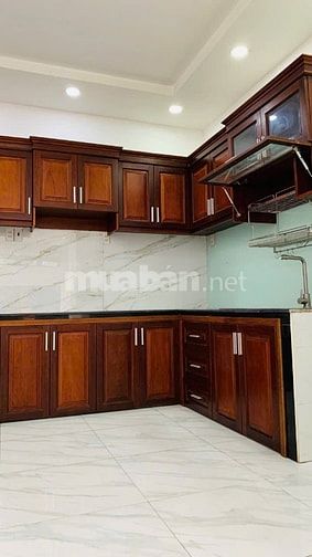 Bán nhà dt 48m2 trệt hầm 2 lầu hẻm 6m gần bệnh viện Q.12 giá 5 tỷ 200.