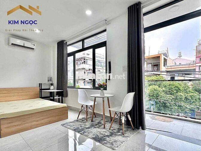 STUDIO BAN CÔNG - FULL NỘI THẤT - NGAY VƯỜN LÀI TÂN PHÚ
