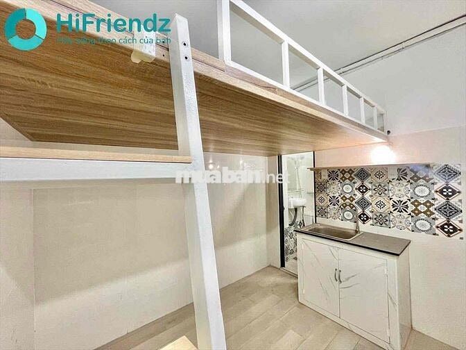 CHO THUÊ PHÒNG CÓ GÁC FULL NỘI THẤT CÁCH IUH 200m - LÊ LỢI GÒ VẤP