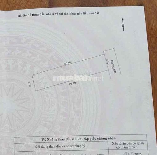 LÔ ĐẤT KIỆT 4m – MAI ĐĂNG CHƠN - Hoà Quý - Ngũ Hành Sơn, dt 90m2