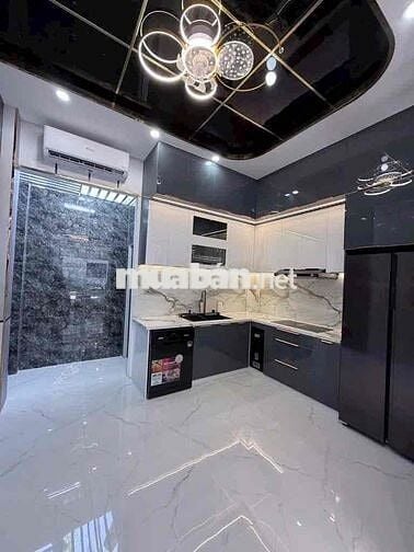NHÀ MỚI XÂY, 56m2, NHÀ BÈ, ĐƯỜNG NHỰA 6M.