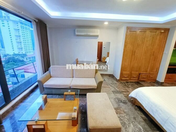 CĂN HỘ 40M2 FULL ĐỒ CAO CẤP,CÓ CỬA SỔ TO VIEW HỒ THỦ LỆ KHU KIM MÃ