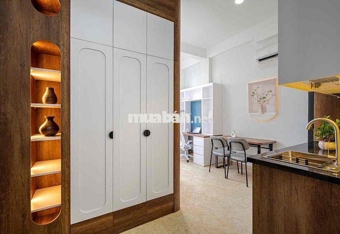 Cho Thuê Căn Hộ Stu 35m2 🎉Full NT Luxury 💓Cửa Sổ Trời✨Gần Q1