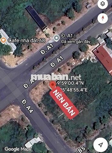 BÁN NỀN TRỤC CHÍNH A1 - KDC TÂN PHÚ, Q. CÁI RĂNG, TP CẦN THƠ