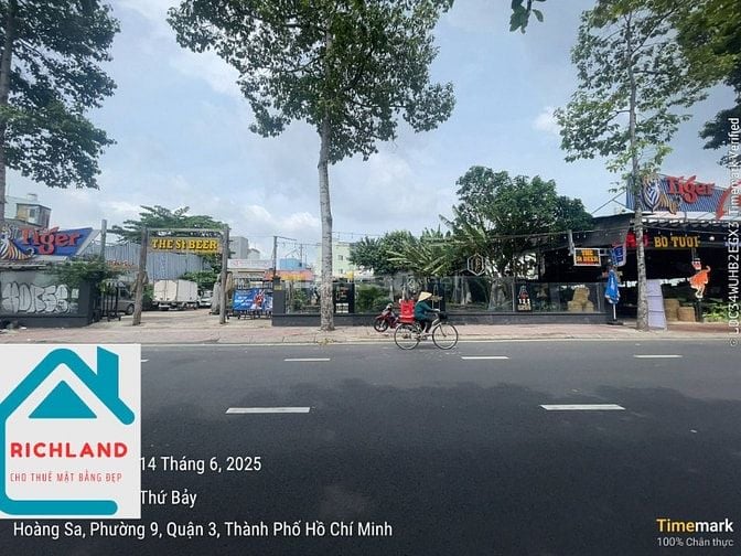 Cho thuê đất mặt tiền 873 Hoàng Sa, P.9,Q3 - DT: 1.000m2(30mx37m)