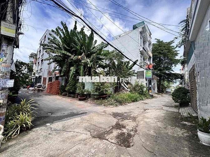 ĐẤT 100m2, NHÀ BÈ, HẺM XE HƠI, KHU DÂN CAO TẦNG.
