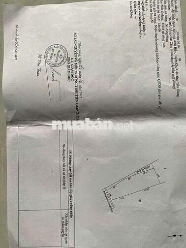 Đất sổ hồng full thổ cư ngay trung tâm chợ,Bệnh viện , trường học