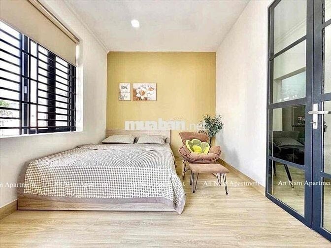 CHO  THUÊ CĂN HỘ BAN CÔNG MÁY GIẶT RIÊNG 40M2 NGAY CẦU LÊ VĂN SỸ QUẬN3