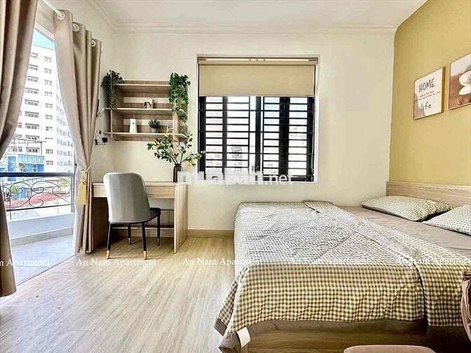 CHO  THUÊ CĂN HỘ BAN CÔNG MÁY GIẶT RIÊNG 40M2 NGAY CẦU LÊ VĂN SỸ QUẬN3