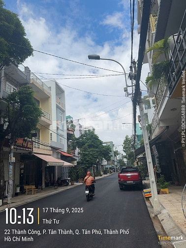 Bán nhà mặt tiền Thành Công, phường Tân Thành, 4x18m 2 lầu ST 12,5 tỷ 