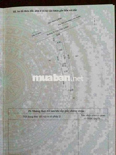 Bán đất mặt tiền Tô Vĩnh Diện diện tích 240m2