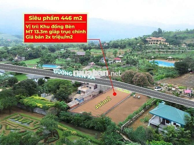 BÁN ĐẤT MẶT ĐƯỜNG LIÊN XÃ PHÚ MÃN