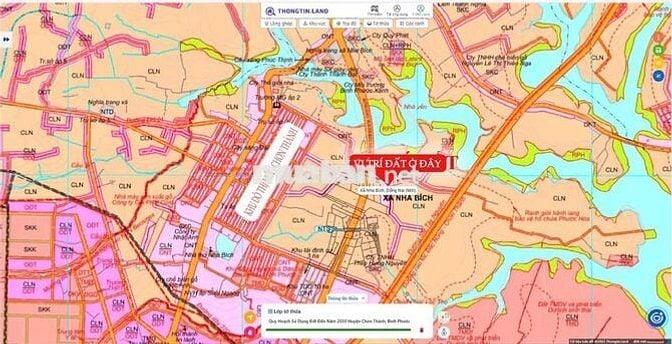 ĐẤT NGAY KHU ĐÔ THỊ MỚI CHƠN THÀNH, GẦN TRUNG TÂM HÀNH CHÍNH