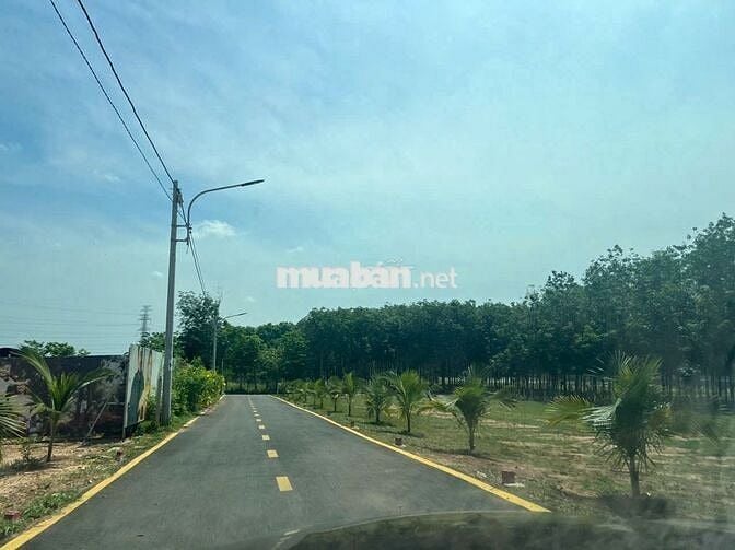 Đất thổ cư 100m² mặt tiền DT741, ngay trung tâm Phú Giáo, sổ riêng