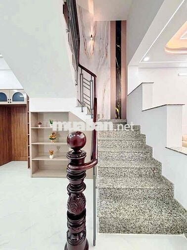 Nhà Đẹp 4 Tầng — Gần Hoà Bình Tô Hiệu Phan Anh HL2 (4m x 15m) Tây Nam
