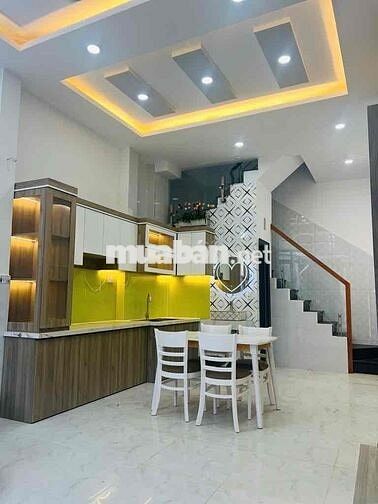 Nhà Đẹp 5 Tầng — Gần Gò Dầu Kênh 19/5 Tân Thắng (4m x 14m) Đông Nam