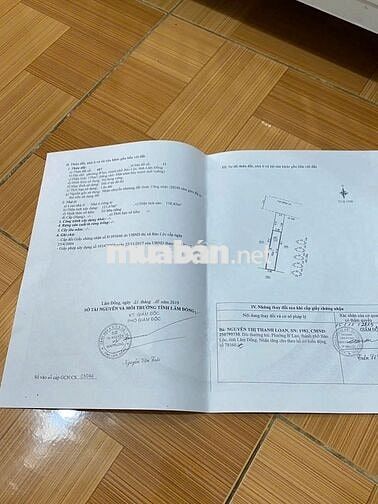 CHỦ HẠ GIÁ BÁN NHANH – NHÀ 2 MẶT TIỀN ĐƯỜNG 1/5 – P. B’LAO TP. BẢO LỘC