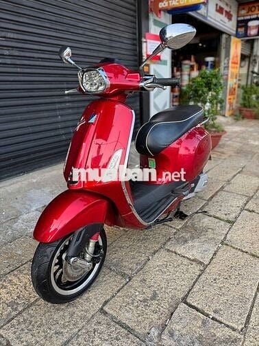 Vespa Sprint Đỏ Cherry 12/2020 125cc 95% bọc keo