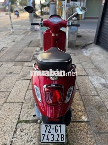 Vespa Sprint Đỏ Cherry 12/2020 125cc 95% bọc keo