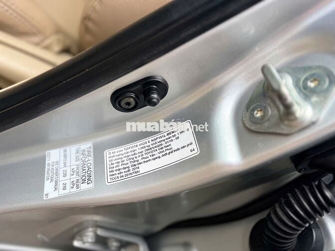 Toyota Vios 2016 1.5E - chỉ 228tr