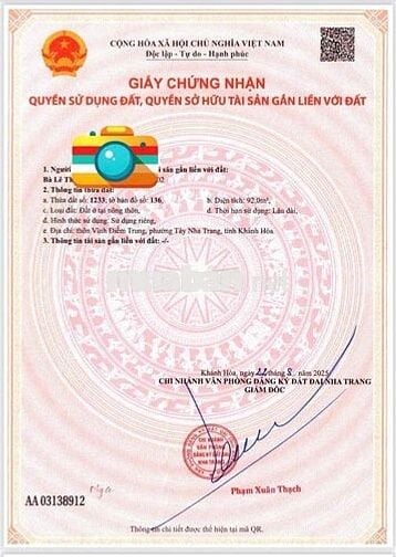Lô Góc Đường 8m Cạnh KĐT Vĩnh Điềm Trung Giá Tốt