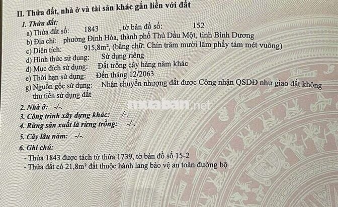 🔥 BÁN GẤP 915M2 ĐẤT MẶT TIỀN DX70 ĐỊNH HÒA – GIÁ CHỈ 10 TỶ 🔥