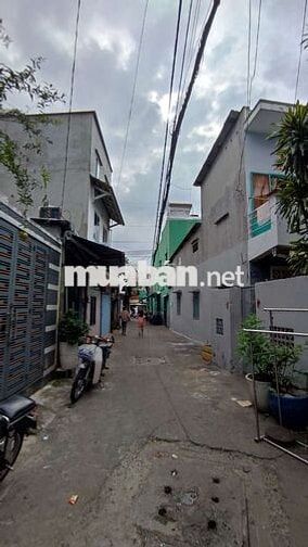 BÌNH TIÊN Q6- NHÀ NHỎ 21M2 HẺM XE HƠI TẬN CỬA