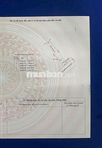 Chủ cần tiền nên cần ra lô đất An Tây, Bến Cát, BD